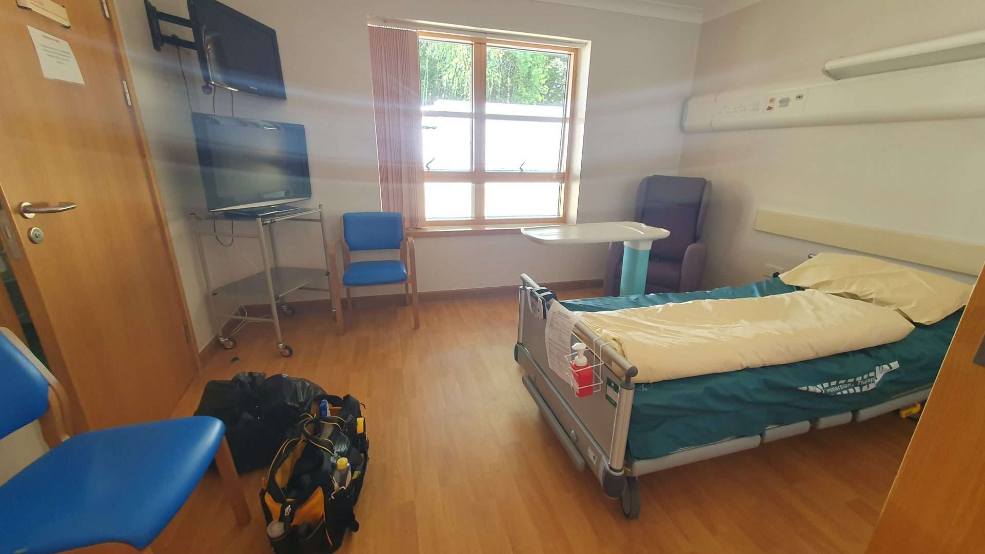Hospital frosted window film